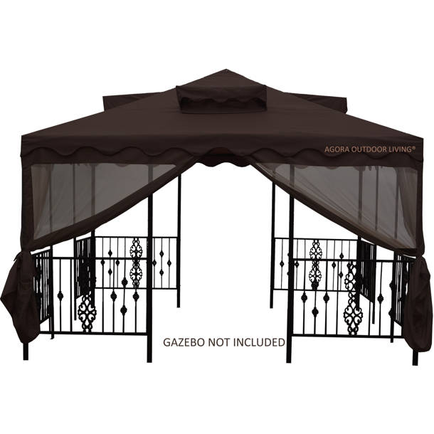 Pacific Currents Veranda Gazebo Replacement Canopy & Reviews Wayfair